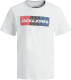 Jack & Jones JUNIOR T-shirt Corp met logo wit