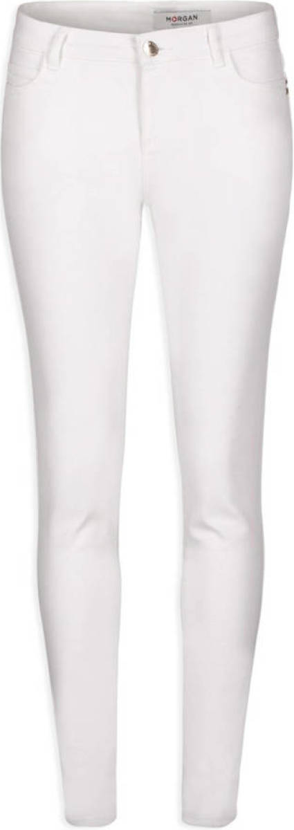 Morgan low waist skinny jeans wit