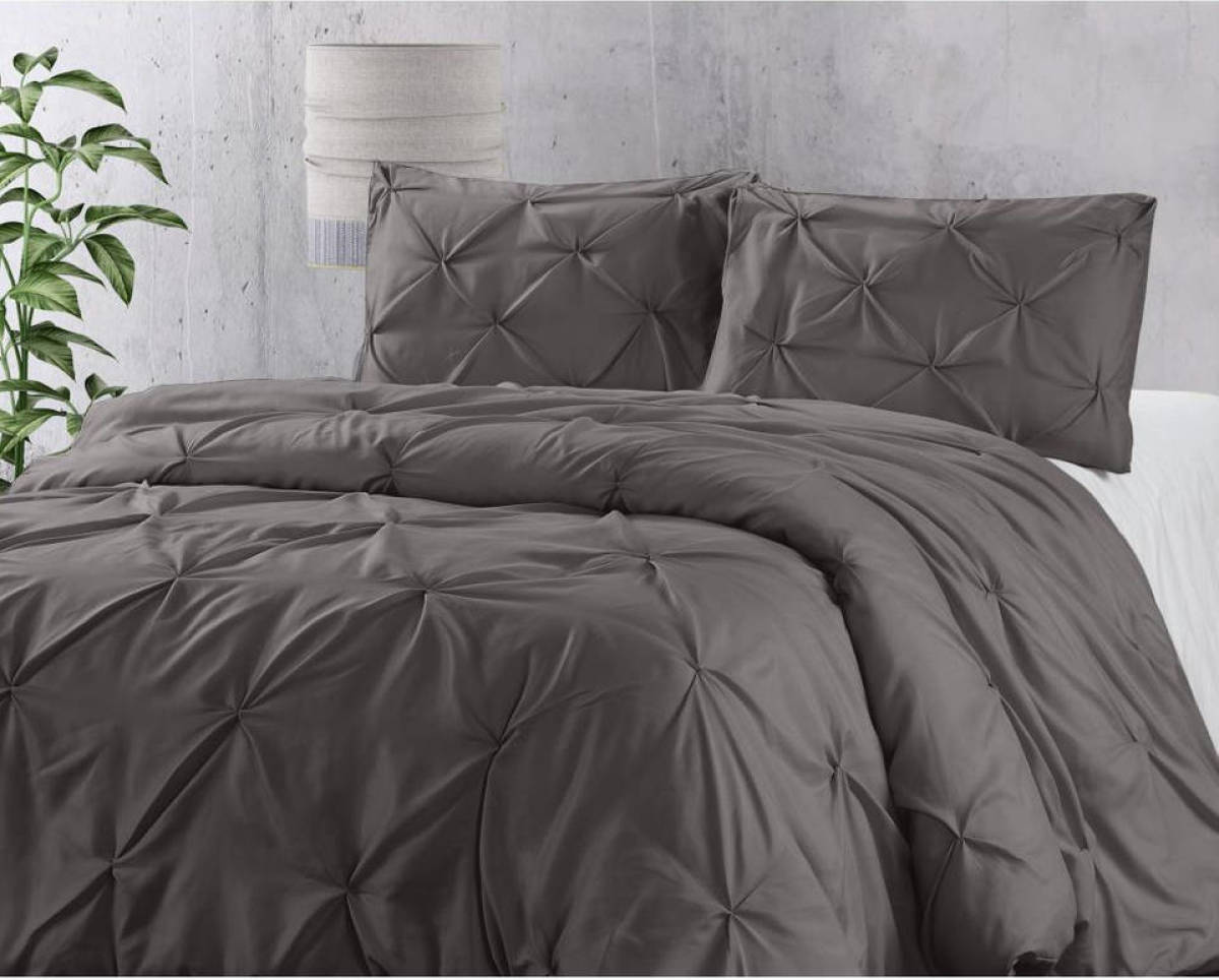 Zensation DBO ZEN Lovely Pintuck Anthracite 140x22