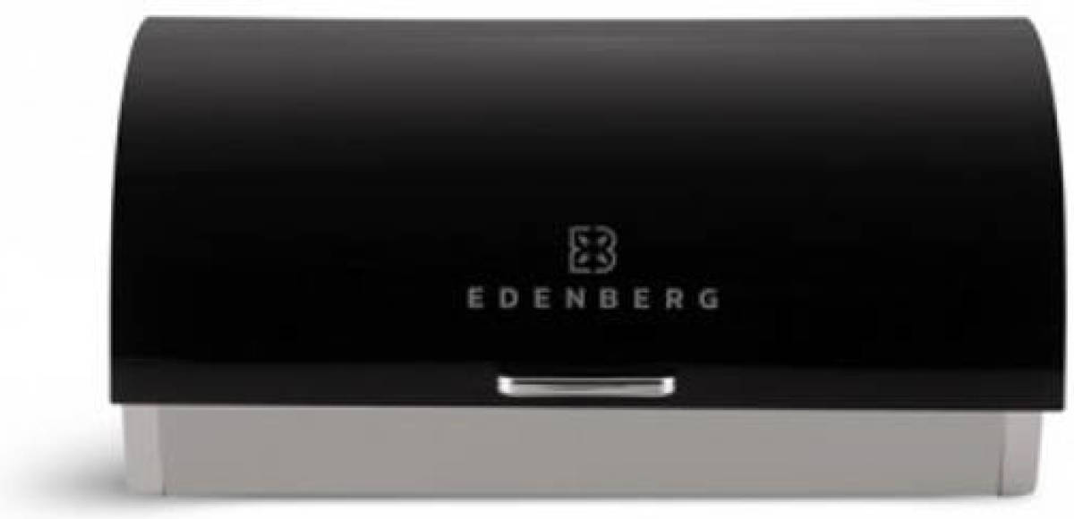 EDENBERG Black Line - Broodtrommel - Vershouddoos - RVS