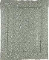 Meyco boxkleed Cheetah/Uni 80x100 cm forest green