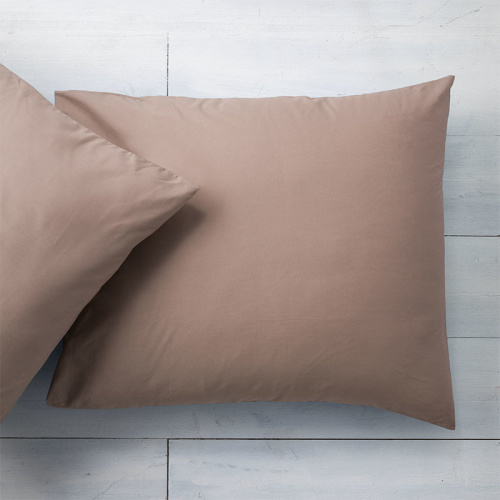Fresh & Co 2-PACK Katoenen Kussensloop - Taupe