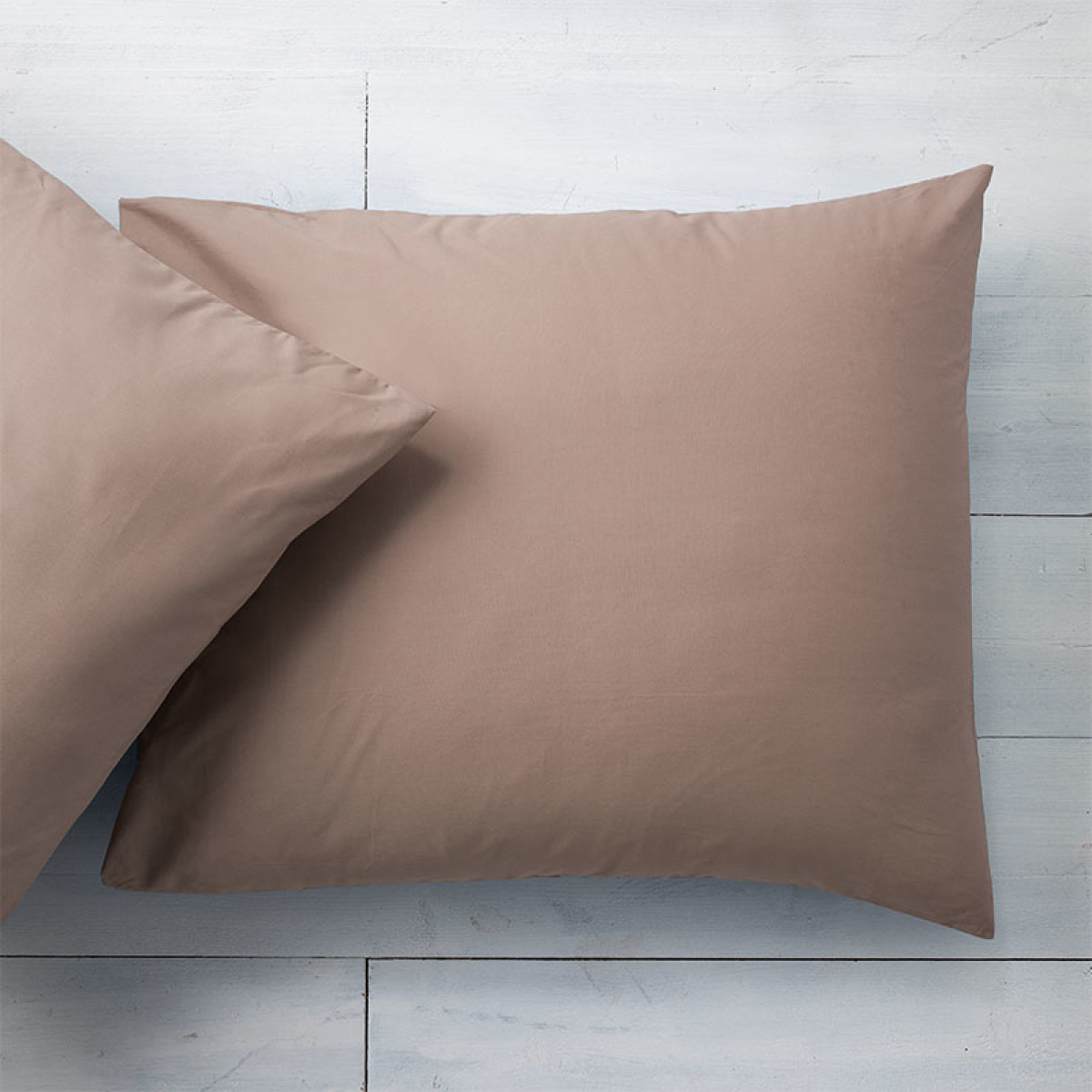 Fresh & Co 2-PACK Katoenen Kussensloop - Taupe