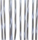 Merkloos Vliegengordijn/deurgordijn PVC cortina doorzichtig/Zwart/Grijs - 90 x 220 cm - Insectenwerende vliegengordijnen