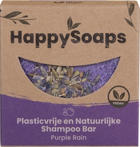 Happy Soaps Purple Rain Shampoo Bar