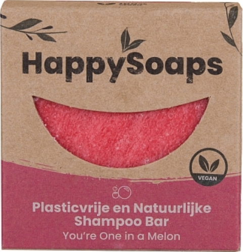 Happy Soaps Youre One In A Melon Shampoo Bar