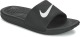 Nike Kawa Slide badslippers zwart/wit
