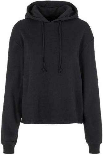 PIECES hoodie Chilli zwart
