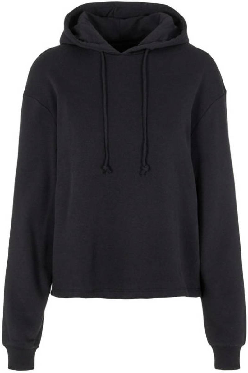 PIECES hoodie Chilli zwart