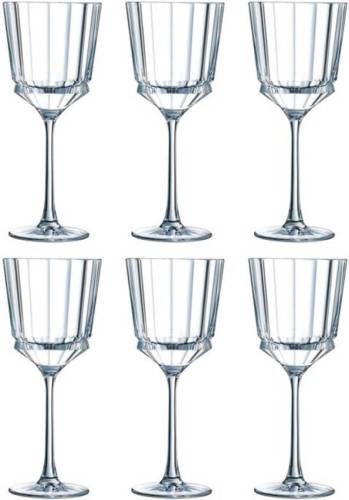 Cristal d'Arques Christal d'Arques - Macassar Wijnglas 25 Cl Set/6
