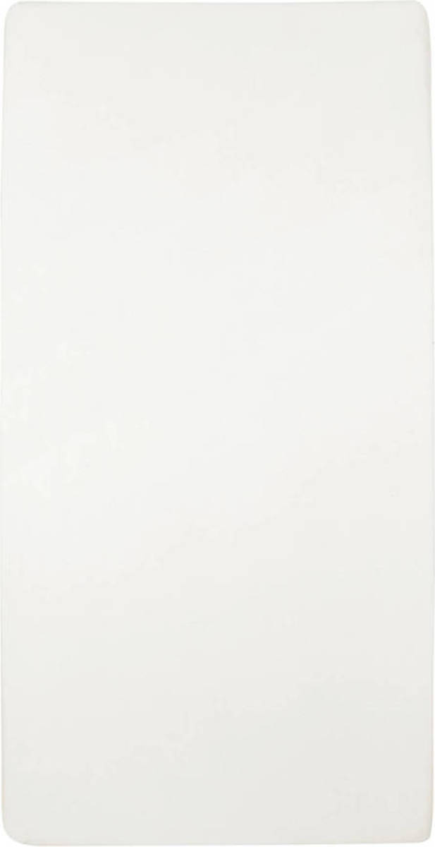 Meyco katoenen jersey hoeslaken wieg 40x80/90 cm offwhite Offwhite