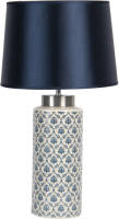 Tafellamp - Ø 28*50 Cm E27/max 1*60w - Zwart - Keramiek - Clayre & Eef - 6lmc0023