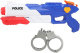Toi-Toys Waterpistool Politie 40 Cm Junior Blauw/wit 2-delig