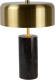Lucide Mirasol Tafellamp G9/3x7w Zwart Marmer