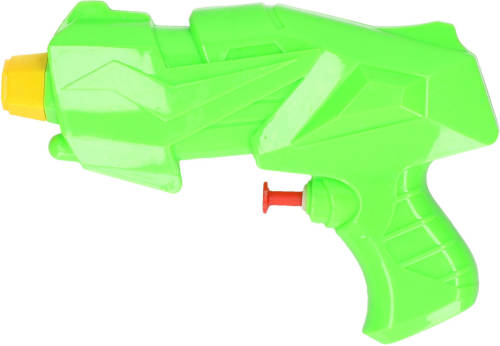 Merkloos 1x Mini Waterpistolen/waterpistool Groen Van 15 Cm Kinderspeelgoed - Waterspeelgoed Van Kunststof - Kleine Waterpistolen