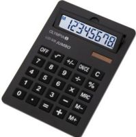 Olympia LCD 908 Jumbo Desktop Rekenmachine met display Zwart calculator
