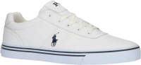 Ralph Lauren Hanford leren sneakers wit