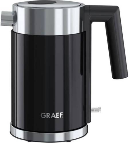 Graef - Waterkoker zwart WK402, 1 liter