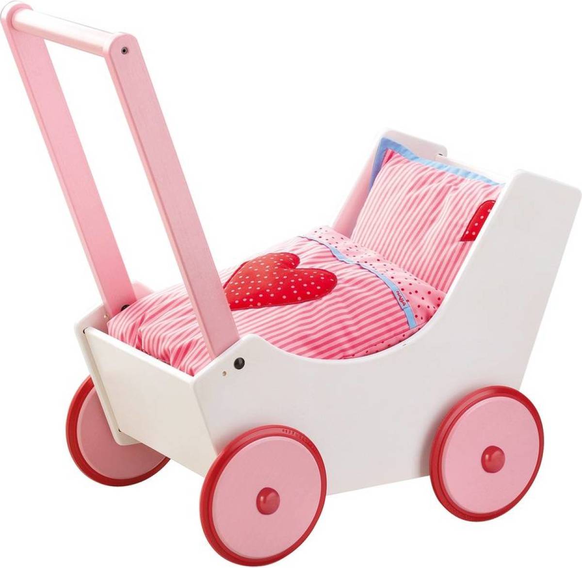 Haba Poppenwagen Harten