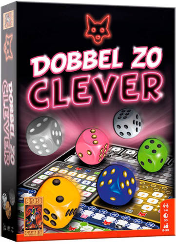 999 Games Dobbel zo Clever dobbelspel