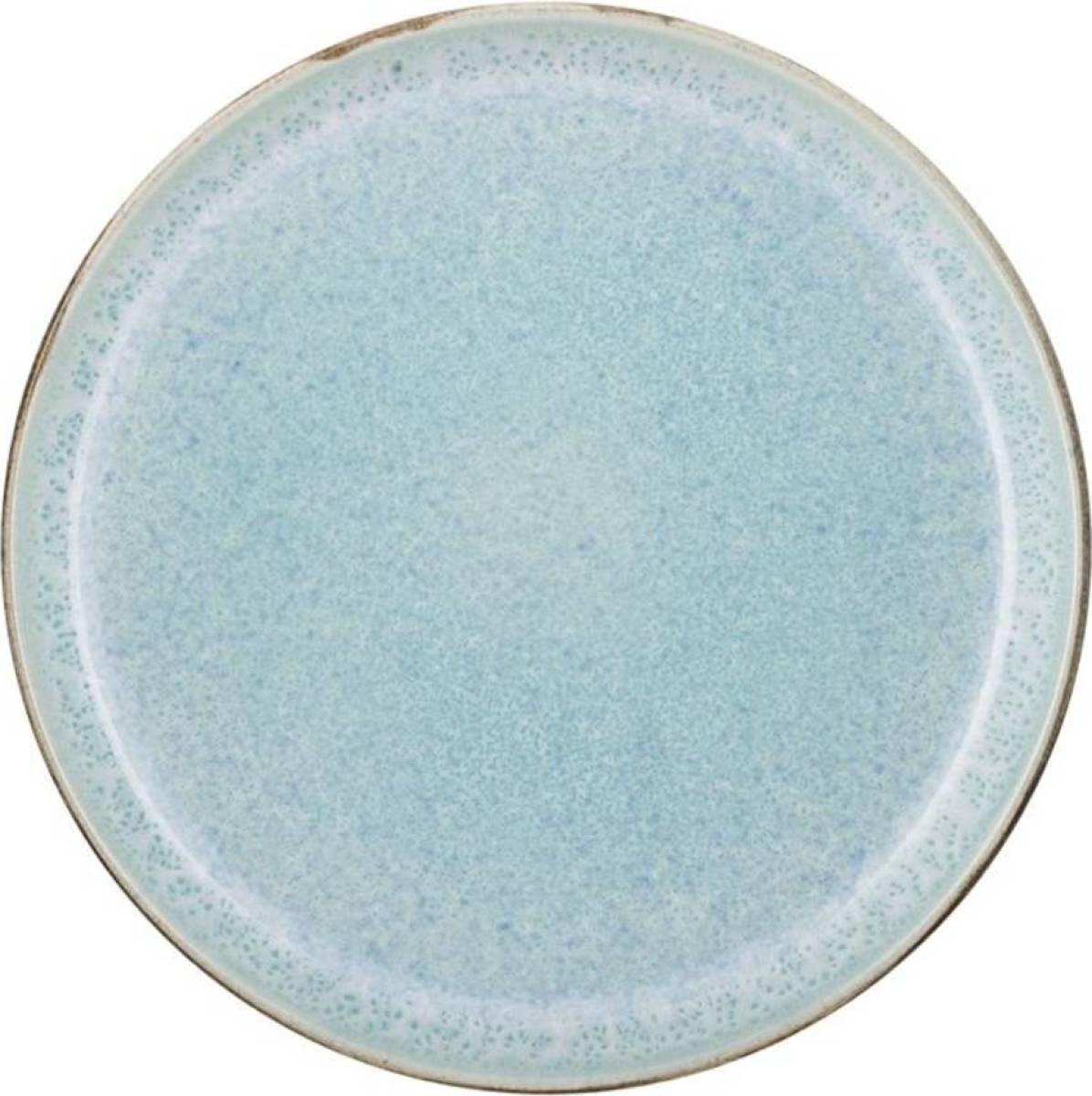 Bitz - Plate dia 21cm Grey/Blue