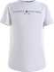 Tommy hilfiger T-shirt van biologisch katoen wit