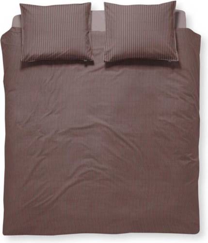 Damai Hemingway dekbedovertrek - 2-persoons (200x200/220 cm + 2 slopen) - Katoen - Oxblood Red