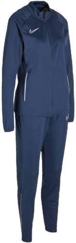 Nike trainingspak blauw/wit
