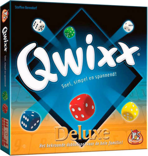 White Goblin Games Qwixx Deluxe dobbelspel