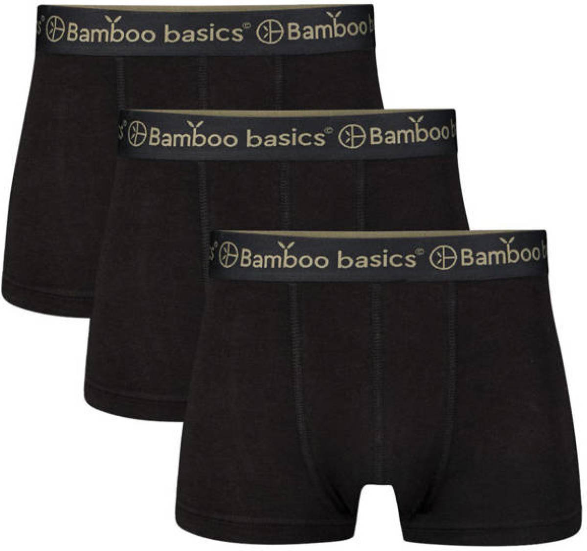 Bamboo Basics boxershort Liam met bamboe (set van 3)