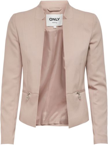 Only Ritsdetail Blazer Dames Roze