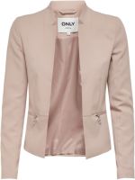 Only Ritsdetail Blazer Dames Roze