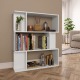 VidaXL Boekenkast/kamerscherm 80x24x96 cm spaanplaat wit