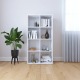 VidaXL Boekenkast/dressoir 66x30x130 cm spaanplaat hoogglans wit