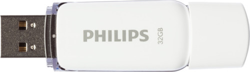 Philips FM32FD70E - USB 2.0 32GB - Snow - Grijs - 3 stuks