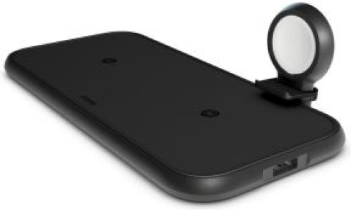Zens 4 in 1 Draadloze Oplader 10W met Apple Watch Lader Zwart