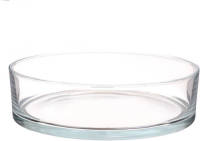 Toezicht houden Beleefd verkoopplan Merkloos Lage Schaal/vaas Transparant Rond Glas 8 X 29 Cm - Cilindervormig  - Glazen Vazen - Woonaccessoires