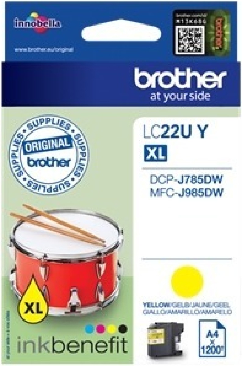 Brother LC-22UY Inkt