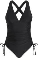 BEACHWAVE corrigerend badpak met beugel zwart