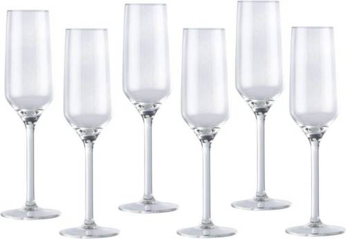 Merkloos 30x Champagneglas / glazen 22 centiliter - Drinkglazen