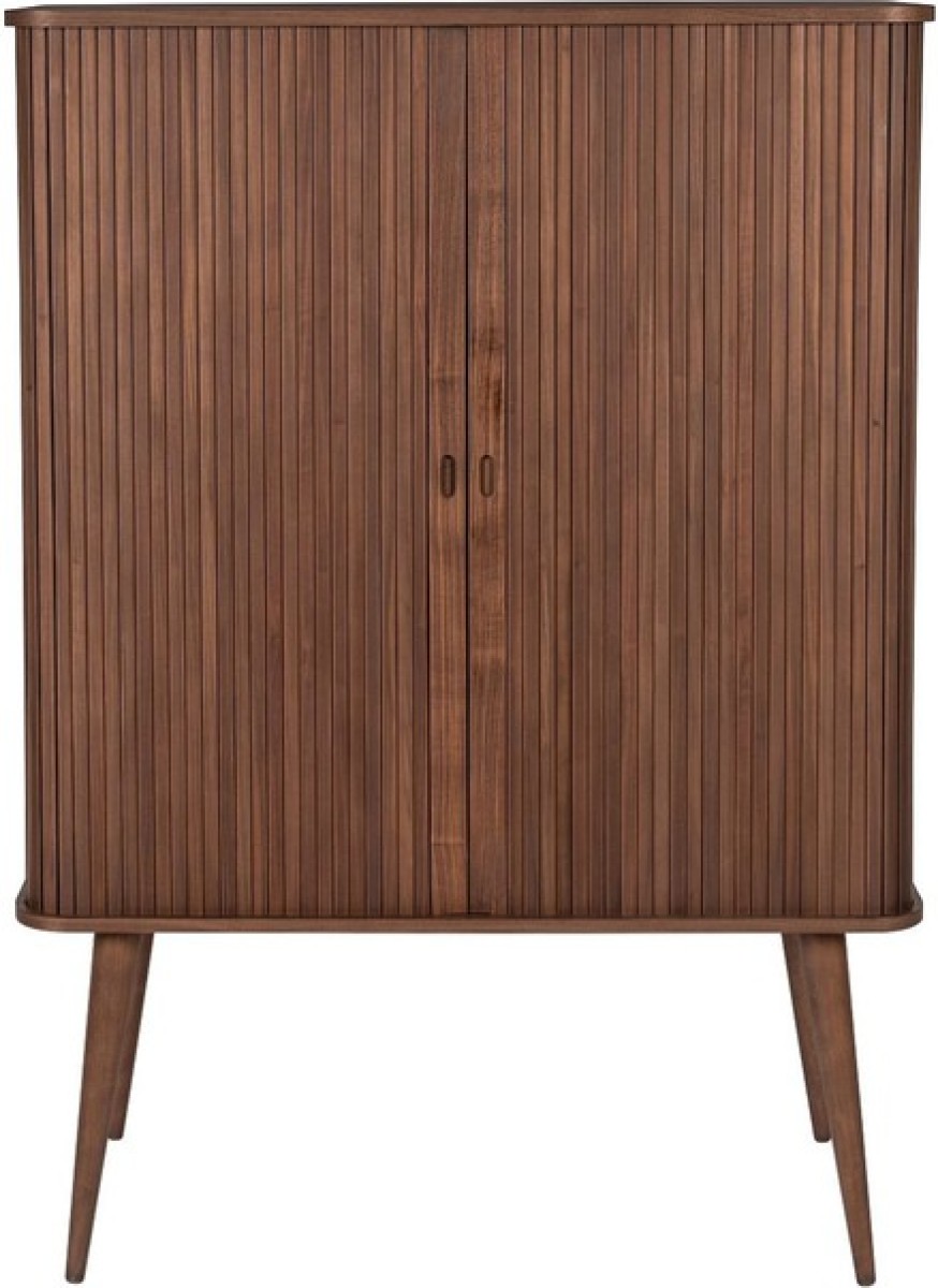 Zuiver Barbier Kast - B100 X D45 X H140 Cm - Walnoot Hout