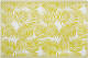 Beliani Outdoor vloerkleed geel 120 x 180 cm KOTA