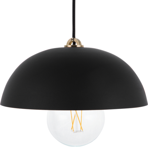 Beliani Hanglamp zwart TORDERA