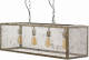 Dimehouse Industriële hanglamp Brighton 4L - Verchroomd zilver