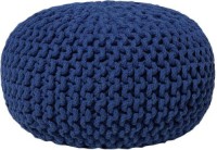 Beliani Poef donkerblauw CONRAD S