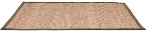 LABEL51 - Vloerkleed Jute - Army - 160x140 cm