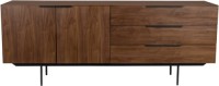 Zuiver Travis Dressoir - 2 Deurs 3 Laden - 180x45x70,5 - Walnoot