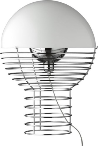 Verpan Wire Large Tafellamp - Wit