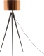 Beliani Staande lamp koper STILETTO