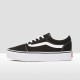 Vans Ward Platform sneakers zwart/wit